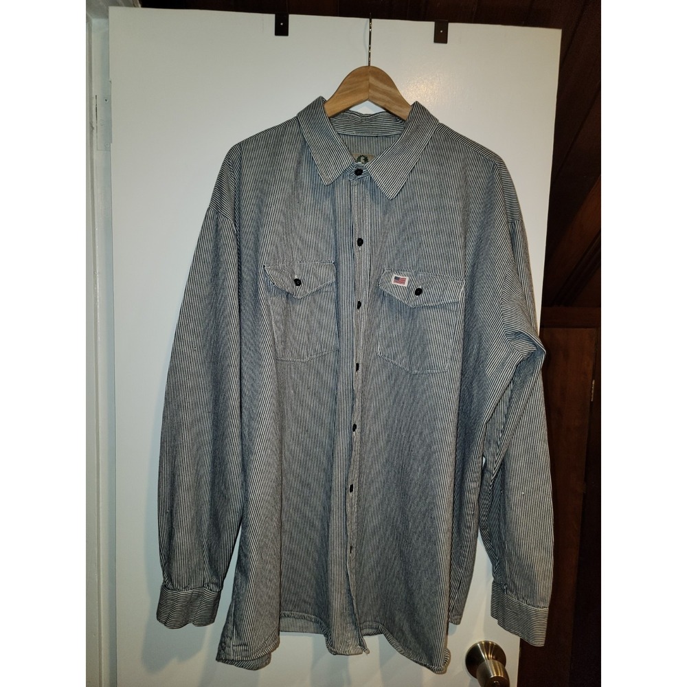 Men's Whistle Stop Workwear Shirt - Size 3XL Tall